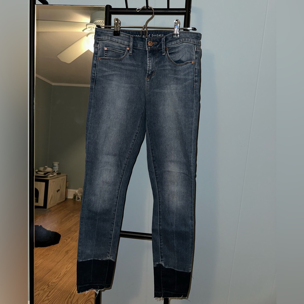 Articles Of Society Dark Wash Straight Leg Jeans